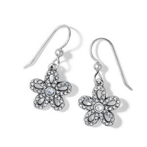 Brighton Illumina Daisy Petite French Wire Earrings NWT